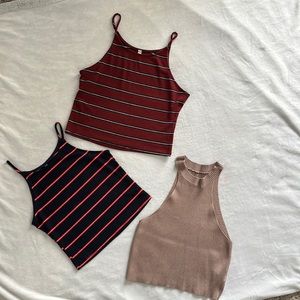 Bundle of 3 tank tops.